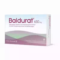 Baldurat bei Schlafstörungen 20er 20 st Filmtabletten