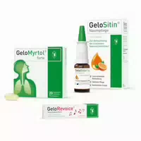 Gelomyrtol & Gelorevoice Kirsch Erkältungsset 1 St Sparset