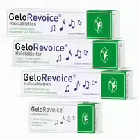 Gelorevoice Cassis Menthol 3er Set 3x20 St Lutschtabletten