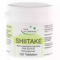 Shitake Tabletten 120 St