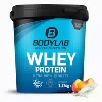 Bodylab24 Whey Protein Pulver, Pfirsich Joghurt 1000 G