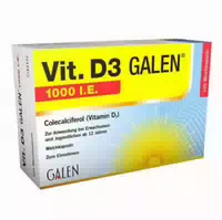 Vit D3 Galen 1000 I E Weichkapseln 100 St