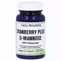 Cranberry Plus D Mannose Gph Kapseln