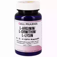 Gall Pharma l Arginin l Ornithin l Lysin 4:3:4 Gph Kapseln