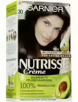Garnier Nutrisse Creme Pflege Haarfarbe 30 Espresso Dunkelbraun