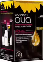 Garnier Olia Dauerhafte Haarfarbe 4 0 Mittelbraun Coloration 1stk