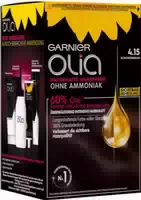 Garnier Olia Dauerhafte Haarfarbe 4 15 Schokobraun Coloration 1stk