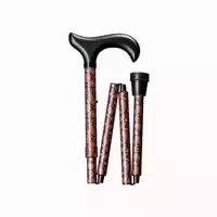 Gastrock Gehstock Deluxe Schlank Faltstock Paisley