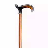 Gastrock Holzstock Acryl Derby Bernstein