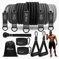 Fitnessbänder Set 150lbs 200lbs 250lbs Resistance Bands 5 st 1 st