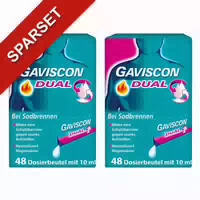 Gaviscon Dual Bei Sodbrennen 48x10 Ml Suspension Zum Einnehmen
