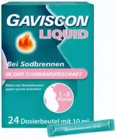 Gaviscon Liquid 500 mg 267 mg 160 mg Suspension 24 X 10 ml