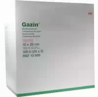 Gazin Kompressen 10x20cm 12f