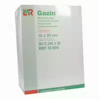 Gazin Kompressen 10x20cm 12fach Steril