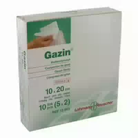 Gazin Mullkompresse 10 X 20 cm Steril 50x2 st