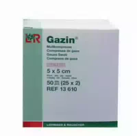 Gazin Kompressen 5x5cm 8fach
