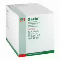 Gazin Kompressen 10x10cm 12fach Steril