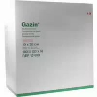 Gazin Kompressen 10x20cm 12fach Steril