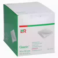 Gazin Mullkomp 10x10 cm Steril 12fach Gr 20x5 st
