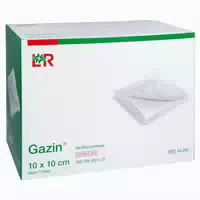 Gazin Mullkomp 10x10 cm Steril 8fach 50x2 st