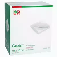 Gazin Mullkomp 10x10 cm Steril 8fach 25x2 st