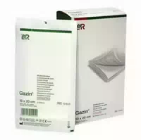 Gazin Mullkomp 10x20 cm Steril 8fach
