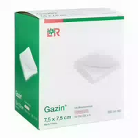 Gazin Mullkomp 7,5x7,5 Cm Steril 8fach