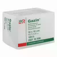 Gazin Mullkompresse 10x10 Cm Unsteril 8fach Op 100 St Kompressen