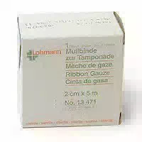 Gazin Tamponadebinden Steril 2 cm X 5 m