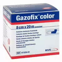 Gazofix Color Fixierbinde Kohäsiv 8 Cmx20 M Blau 1 St Binden