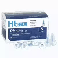 Ht One Plusfine 6 Mm Pen Nadeln 31g 100 Stück 1 St
