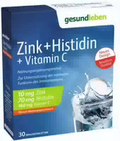 Gesundleben Zink Histidin Vitamin C Brausetabletten 3x10 st Brausetabletten