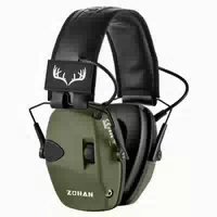 Gehörschutz Elektronisch Schießen Jagd Nrr22db Snr27db Grün 1 st
