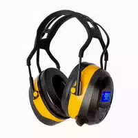 Gehörschutz Kapselgehörschutz Bluetooth Radio Fm 29db Gelb 1 st