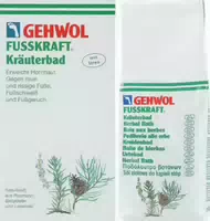 Gehwol Fußkraft Kräuterbad