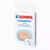 Gehwol Schutzpflaster Oval 4 st
