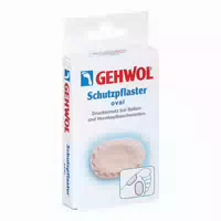 Gehwol Schutzpflaster Oval 4 St