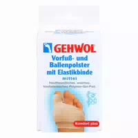 Gehwol Vorfuß Und Ballenpolster Mit Elastikbinde Mittel