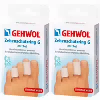 Gehwol Polymer Gel Zehenschutzring g Klein 2 Stück
