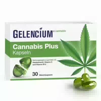 Gelencium Cannabis Plus Kapseln mit Vitamin B12