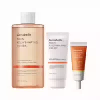 Genabelle Pdrn Rejuvenating Toner & Cream & Dewy Tone Up Sunscreen Spf50 Pa 40ml Set