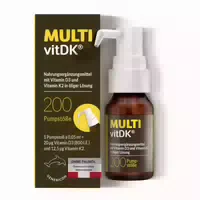 Multi Vitdk Vitamin D3 K2 10 Ml Pumplösung