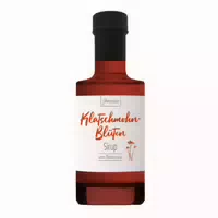 Genüssle Klatschmohnblüte Sirup