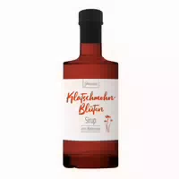 Genüssle Klatschmohnblüten Sirup