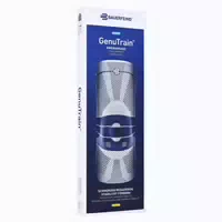Bauerfeind Genutrain Kniebandage, Gr 2, Schwarz 1 st