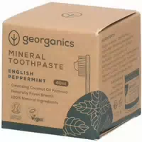 Georaganic Zahnpasta Englische Pfefferminze