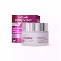 Gerovital Anti Falten Creme Lsf 10 – Intensive Feuchtigkeit, Schutz & Jugendliches Hautbild, 50 Ml