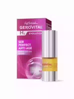 Gerovital Perfect Anti Age Serum – Sofortige Strahlkraft, Geglättete Falten, 15 Ml