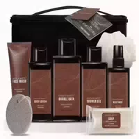 Geschenkset Herren 8tlg Sandelholz Duft Geburtstagsgeschenk 1 st