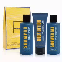 Geschenkset Herren Duschgel Shampoo Körperlotion Ozean Ozean 1 st